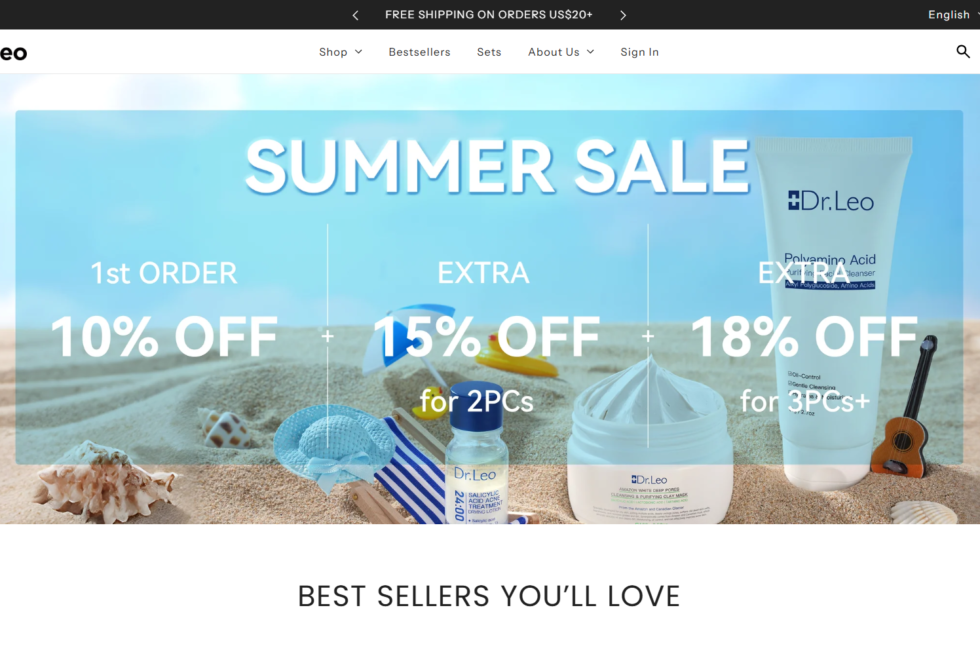 美妆出海加速度！Dr.Leo借力爱亚仓海外仓网络，高效布局东南亚市场插图爱亚仓