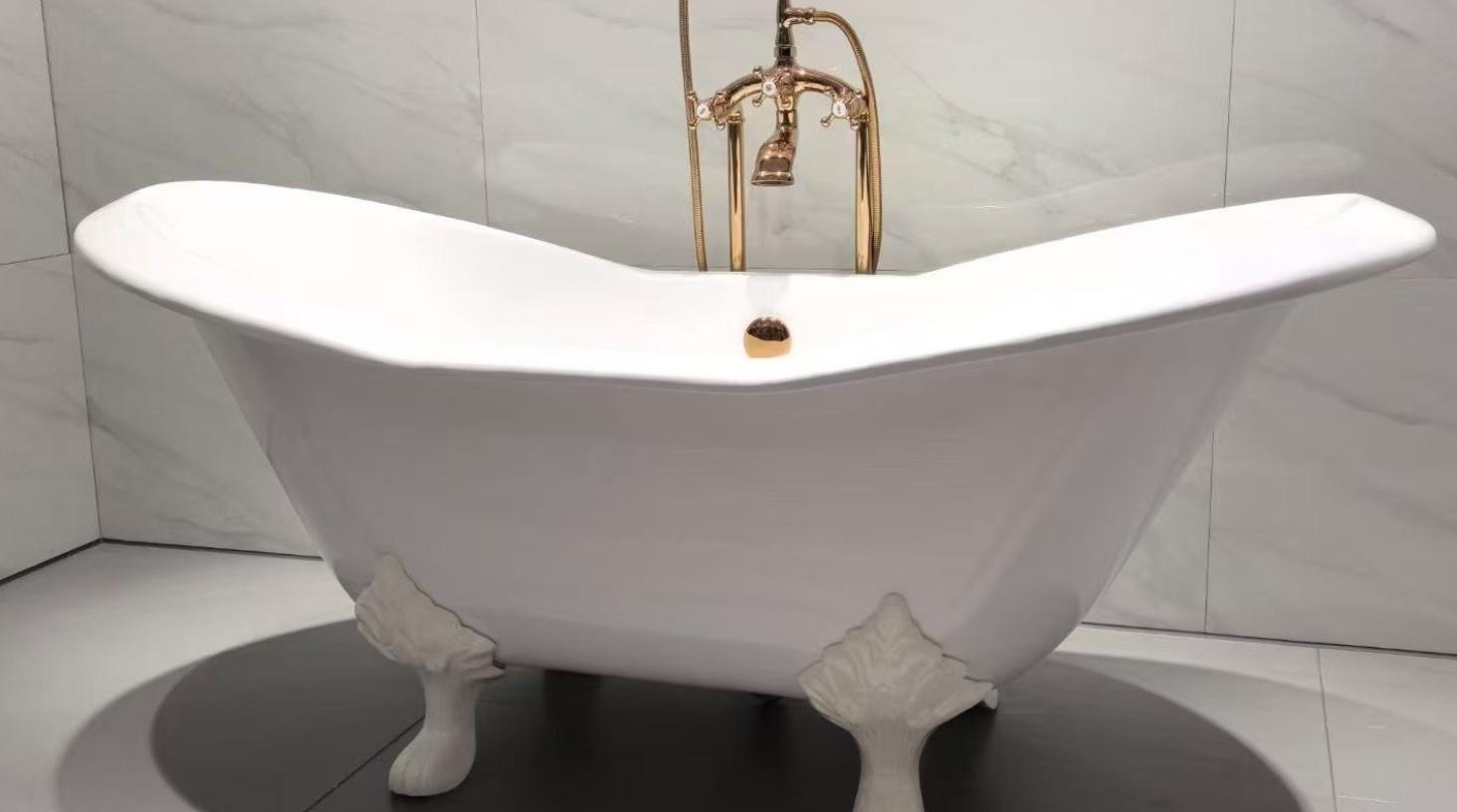 铸铁搪瓷浴缸发往美国物流解决方案，大件重载·稳运直达